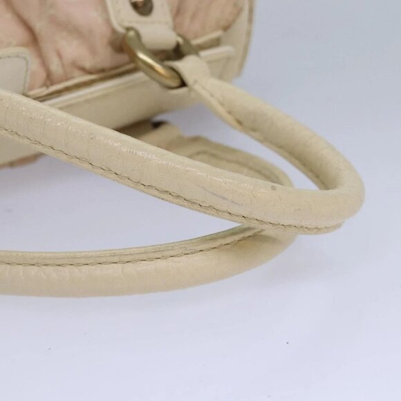 LOUIS VUITTON Monogram Mini Lin Trapeze PM Hand Bag Pink M40062 LV Auth bs16132 - Picture 7 of 15